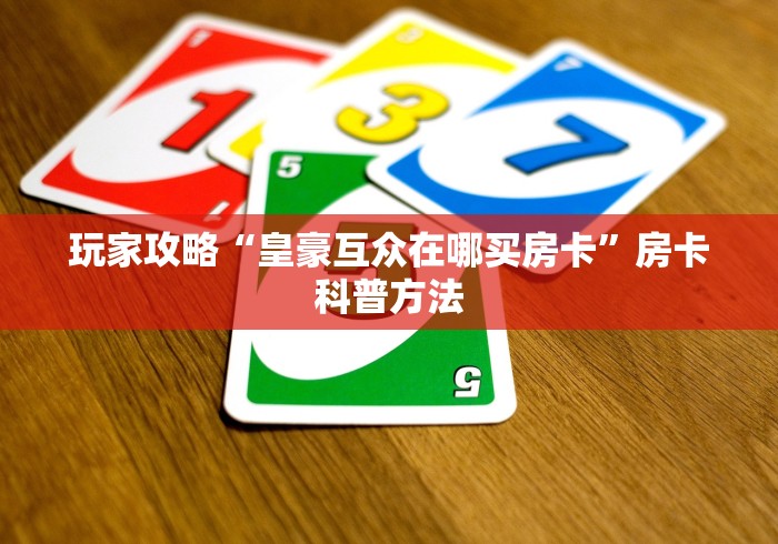 玩家攻略“15元100张房卡代理”获取房卡教程-哔哩哔哩